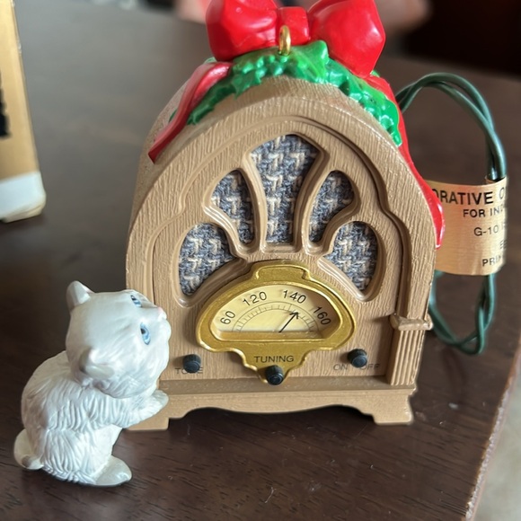 Keepsake ornament radio news Phlash voice sound and light - Picture 2 of 5